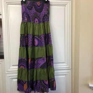 NEW pretty strapless sundress